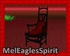 Red Sensual Kiss Chair