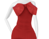 Red Charm Bow Dress