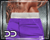 (D) Purple Tommy Shorts