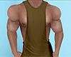 Brown Muscle Tank Top 4 (M)