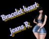 Bracelet Heart jeans R