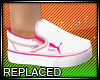 :RD:Pink&White Vans