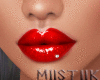 Red Lips+Piercing