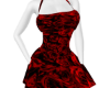 B - red rose -