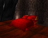 4P Red Comforter Bed