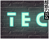 Techno Neon Sign