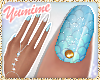 [Y] Mermaid Nails ~ Blue