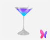 Blue violet glowtini