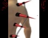 -SC- red Back Spikes{M}