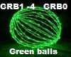 Green ball  light