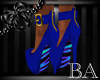 [BA] sexy blue Heels