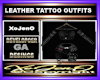 LEATHER TATTOO OUTFITS