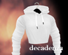 !D! White Hooded Crop