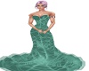 conwebs n turquoise gown