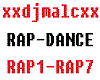 RAP DANCES /RAP1-7