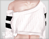 !D White Sweater