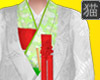 JK Wedding Kimono Green
