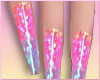 Kawaii Glitter Nails