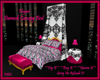 {PAH} Damask Canopy Bed