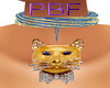 PBF*Gold Cat Choker