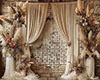 Boho Background Wall 3D