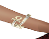 S4E Gold Ank Bracelet