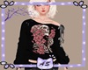 Neko Sweater Black Skull
