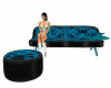 [AS]Teal+Blk couch