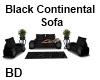 [BD]BlackContinentalSofa