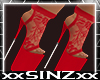 ♡Red Platform Heels