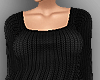 E* Black Knitted Top