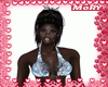 Dark Lady Wearing Bikini