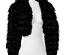 Ivy Shag Fur Coat Onyx