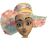 Floral Floppy Sun Hat
