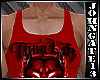 Thug Muscled Tank Red