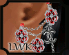  Earrings V2 Red