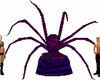 purple spider chair