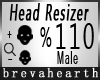 Head Scaler 110% M