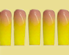 Bright Yellow Nails XL