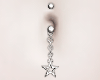 Star belly piercing