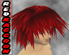 Spiked Flat Drk Red Hair