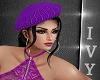 IV.Valentine Hat_Purple