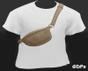 White T-Shirt + Bag