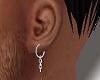 1 earring.
