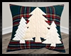 Plaid Knit Tree Pillow