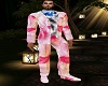 pink  suit