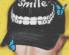 유Hat Smile Black 유
