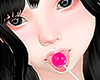 Tongue+Lollipop Pink