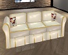 White Red Gold Sofa 2