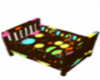 Retro baby bed